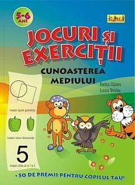 картинка Jocuri si exercitii. Cunoasterea mediului. 5-6 ani magazinul BookStore in Chisinau, Moldova