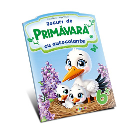 картинка Jocuri de Primavara cu autocolante 6+ magazinul BookStore in Chisinau, Moldova