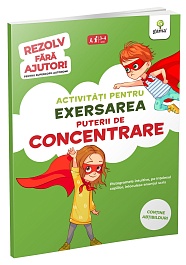 картинка Rezolv fara ajutor! Activitati pentru exersarea puterii de concentrare • 3-5 ani magazinul BookStore in Chisinau, Moldova