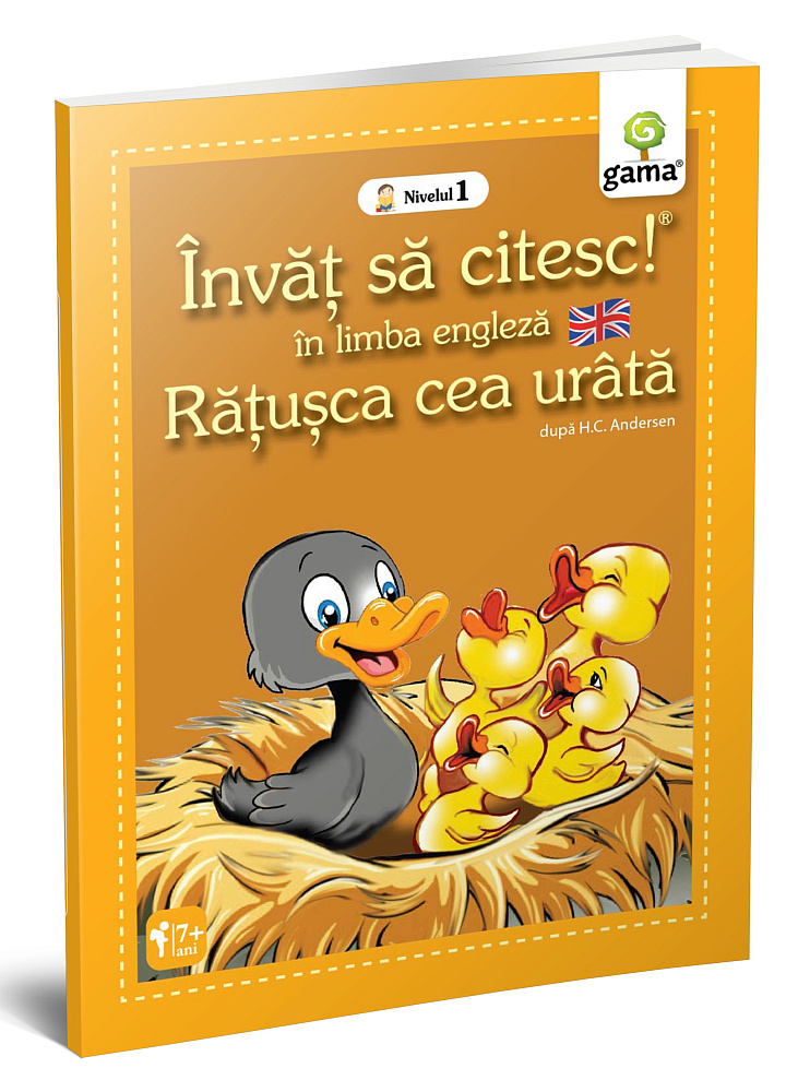 Invat sa citesc in limba engleza! Ratusca cea urata. Nivelul 1