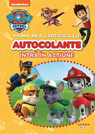 картинка Patrula Catelusilor. Prima mea carticica cu autocolante. Intra in actiune magazinul BookStore in Chisinau, Moldova