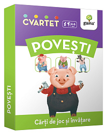 картинка Cvartet. Carti de joc si invatare. Povesti magazinul BookStore in Chisinau, Moldova