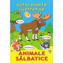 картинка Autocolante ilustrative. Animale salbatice magazinul BookStore in Chisinau, Moldova