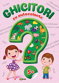 картинка Ghicitori cu autocolante 5+. Marea carte magazinul BookStore in Chisinau, Moldova