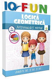 картинка IQ FUN. Logica geometrica 5+ magazinul BookStore in Chisinau, Moldova