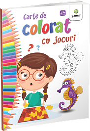 картинка Carte de colorat cu jocuri magazinul BookStore in Chisinau, Moldova