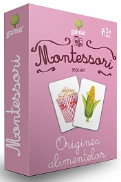 картинка Carti de joc Montessori. Originea alimentelor. Asocieri magazinul BookStore in Chisinau, Moldova