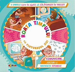 картинка 5 Spirale cu secrete. Roata timpului cu fluturasul Zizi magazinul BookStore in Chisinau, Moldova