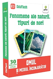 картинка EDUFLASH. Fenomene ale naturii. Tipuri de nori. 4+ magazinul BookStore in Chisinau, Moldova