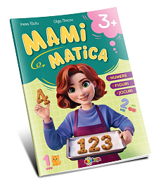 картинка Mamimatica 3+ Numere. Figuri. Jocuri magazinul BookStore in Chisinau, Moldova