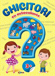 картинка Ghicitori cu autocolante 3+. Marea carte magazinul BookStore in Chisinau, Moldova