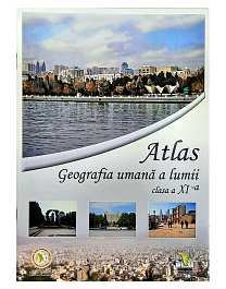 картинка Atlas geografic clasa 11 romana magazinul BookStore in Chisinau, Moldova