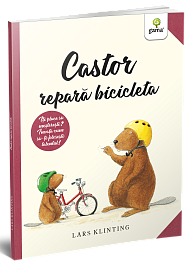 картинка Castor repara bicicleta magazinul BookStore in Chisinau, Moldova