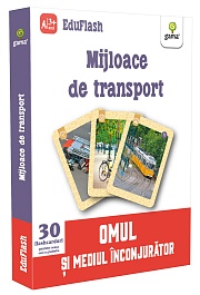 картинка EDUFLASH. Mijloace de transport. 3+ magazinul BookStore in Chisinau, Moldova