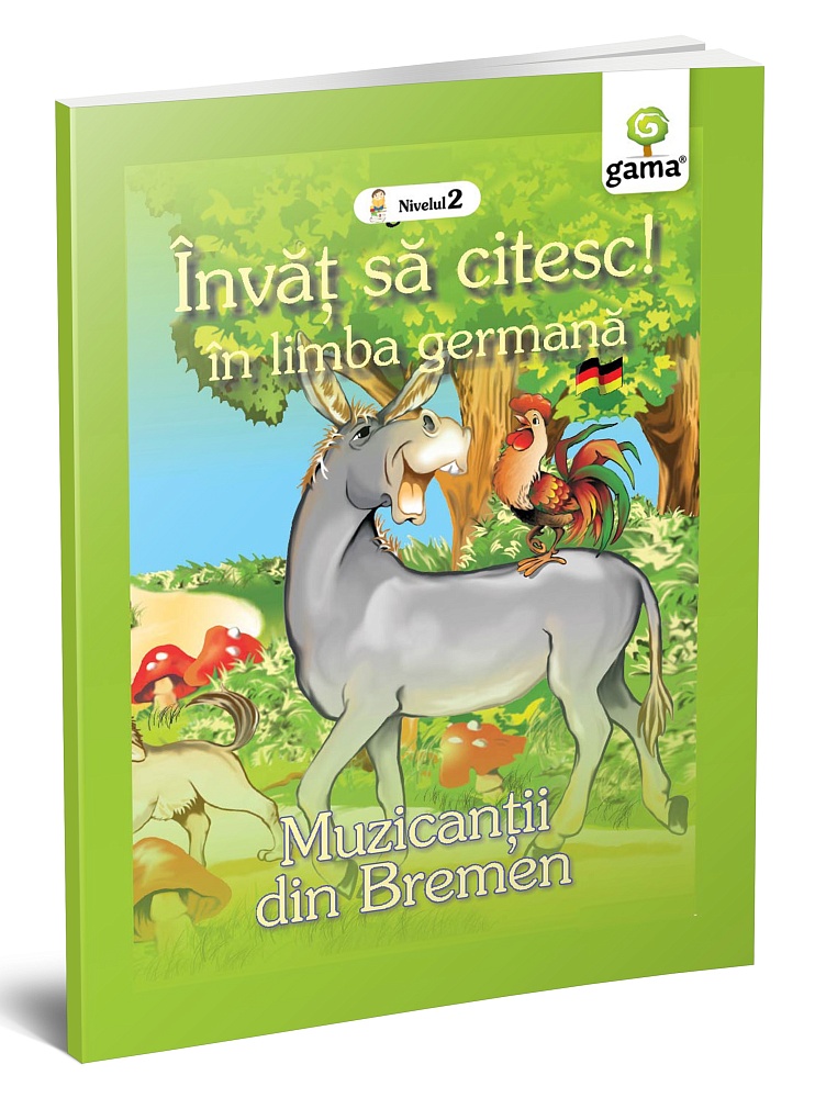 Invat sa citesc in limba germana! Muzicantii din Bremen. Nivelul 2