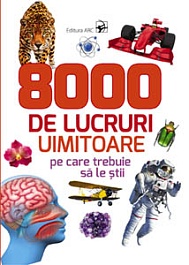 картинка 8000 de lucruri uimitoare pe care trebuie sa le stii magazinul BookStore in Chisinau, Moldova