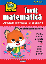картинка Scoala acasa -  Invat matematica 6-7 ani magazinul BookStore in Chisinau, Moldova