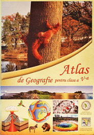 картинка Atlas geografic clasa 5 romana magazinul BookStore in Chisinau, Moldova