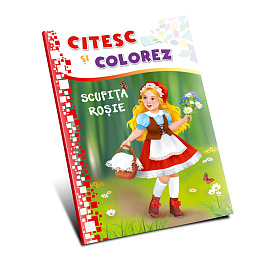 картинка Citesc si colorez. Scufita rosie magazinul BookStore in Chisinau, Moldova