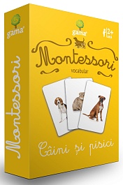 картинка Carti de joc Montessori. Caini si pisici. Vocabular magazinul BookStore in Chisinau, Moldova