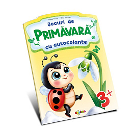 картинка Jocuri de Primavara cu autocolante 3+ magazinul BookStore in Chisinau, Moldova