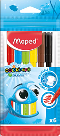 картинка Carioci MAPED Ocean, 6 culori, 845723 magazinul BookStore in Chisinau, Moldova