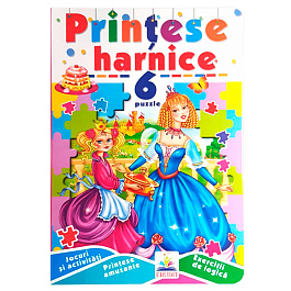 картинка Printesele harnice + 6 Puzzle magazinul BookStore in Chisinau, Moldova