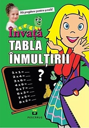 картинка Invata Tabla Inmultirii magazinul BookStore in Chisinau, Moldova