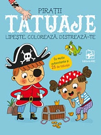 картинка Tatuaje. Piratii. Lipeste, coloreaza, distreaza-te magazinul BookStore in Chisinau, Moldova