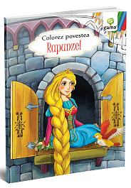 картинка Colorez povestea. Rapunzel magazinul BookStore in Chisinau, Moldova