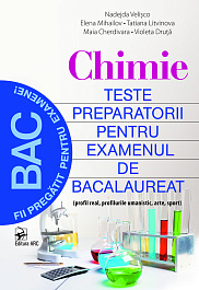 картинка Chimie. Teste preparatorii pu examenul de bac magazinul BookStore in Chisinau, Moldova
