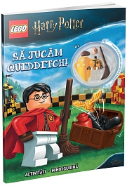 картинка Sa jucam Quidditch! Carte de activitati cu minifigurina lego magazinul BookStore in Chisinau, Moldova