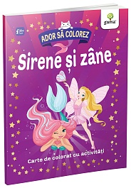 картинка Ador sa colorez. Sirene si zane magazinul BookStore in Chisinau, Moldova