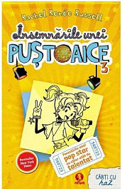 картинка Insemnarile unei pustoaice. Vol.3. Povestirile unui pop star nu chiar atat de talentat magazinul BookStore in Chisinau, Moldova