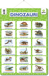 картинка Dinozauri. Poster magazinul BookStore in Chisinau, Moldova