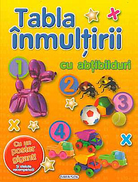 картинка Tabla inmultirii cu abtibilduri reed. magazinul BookStore in Chisinau, Moldova