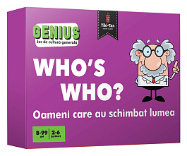 картинка Genius. Who's who? Oameni care au schimbat lumea 8+ magazinul BookStore in Chisinau, Moldova