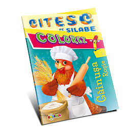 картинка Citesc pe silabe. Colorez. Gainusa rosie. Vol.5 magazinul BookStore in Chisinau, Moldova