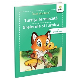 картинка Invat sa citesc! Turtita fermecata. Greierele si furnica magazinul BookStore in Chisinau, Moldova