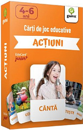 картинка Carti de joc educative. Actiuni. EduCard Junior Plus magazinul BookStore in Chisinau, Moldova