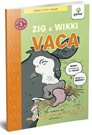 картинка Zig si Wikki. Vaca magazinul BookStore in Chisinau, Moldova