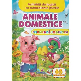 картинка Formeaza imaginea. Animale domestice + 65 autocolante magazinul BookStore in Chisinau, Moldova