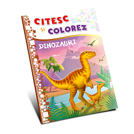 картинка Citesc si colorez. Dinozauri magazinul BookStore in Chisinau, Moldova