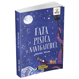 картинка Fata, pisica si navigatorul magazinul BookStore in Chisinau, Moldova