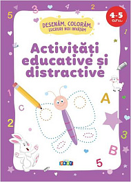 картинка Activitati educative si distractive 4-5 ani magazinul BookStore in Chisinau, Moldova