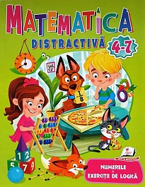 картинка Matematica distractiva 4-7 ani magazinul BookStore in Chisinau, Moldova