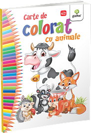 картинка Carte de colorat cu animale magazinul BookStore in Chisinau, Moldova