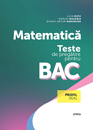 картинка Matematica. Teste de pregatire pentru BAC magazinul BookStore in Chisinau, Moldova