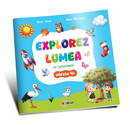 картинка Explorez Lumea cu Autocolante 4+ magazinul BookStore in Chisinau, Moldova