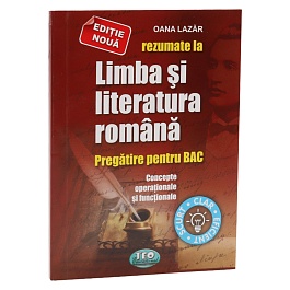 картинка Rezumate la Limba si Literatura Romana. Pregatire pentru BAC. Concepte operationale magazinul BookStore in Chisinau, Moldova
